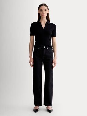 Everlane The Way-High Jean – Black (Size 30) 🖤